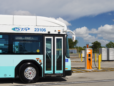 PSTA eBus and ChargePoint Express Plus