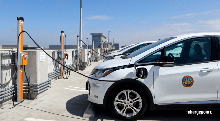 Fleet charging at the County of San Diego