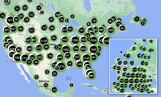 Chargepoint Charging Station Map Unified Ev Charging Management Software | Chargepoint