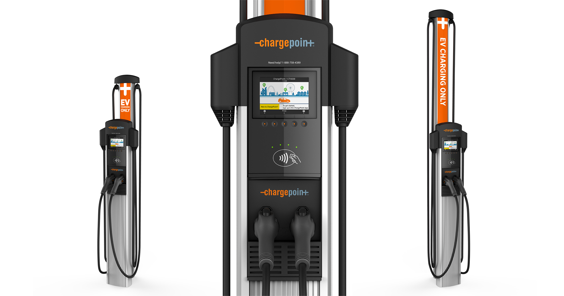 CT4000: 30A Dual Port Level 2 EV Charger | ChargePoint