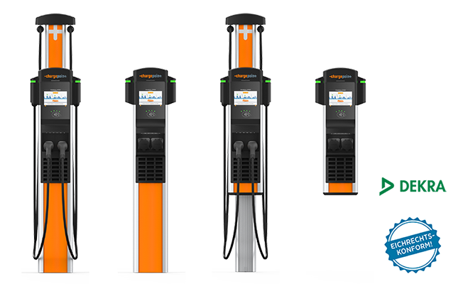 ChargePoint CP6000 station variations 