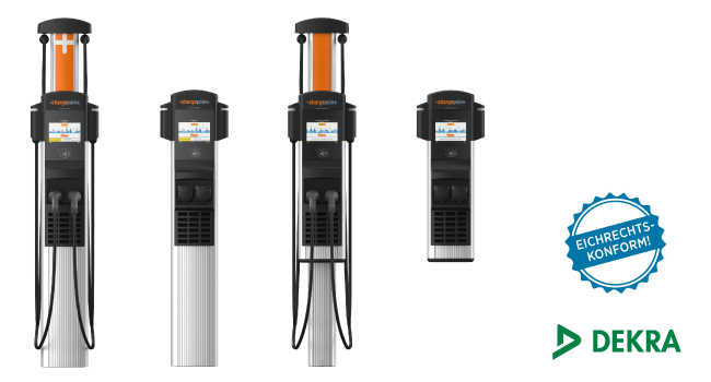 ChargePoint CP6000 ST with Dekra and Eichrechtogo