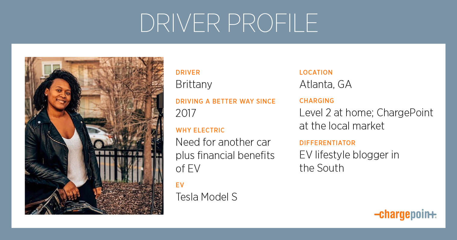 EV Driver Brittany Lives Life Electrified