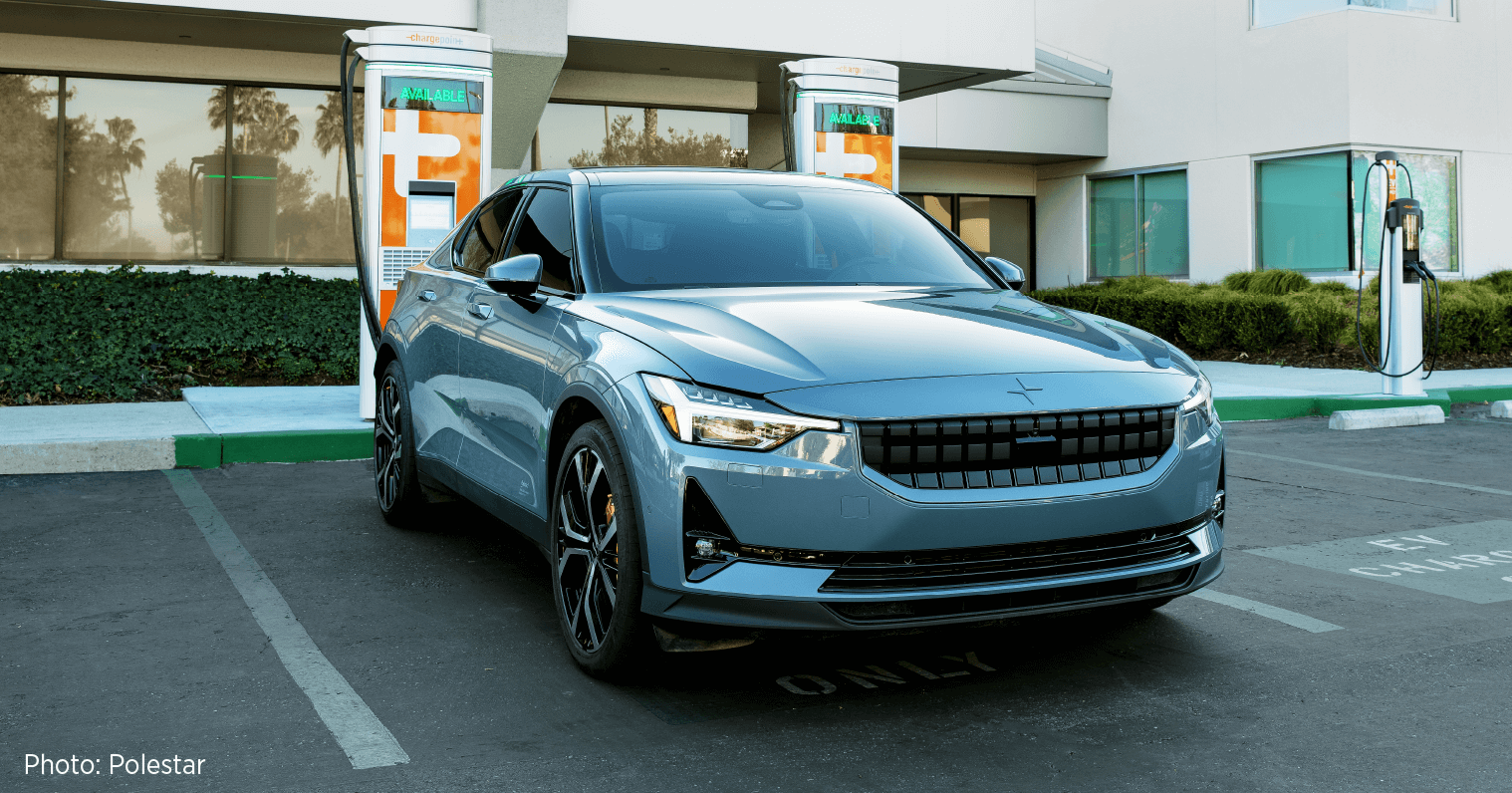 Polestar 2 Reimagines the Driver Experience, With ChargePoint Built In