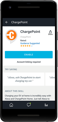 ChargePoint Amazon Alexa