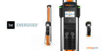 ChargePoint CP6000 product lineup with be.Energised logo
